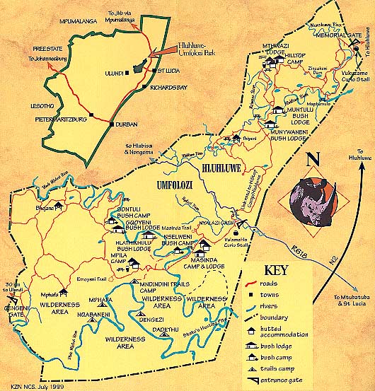 hluhluwe imfolozi game reserve