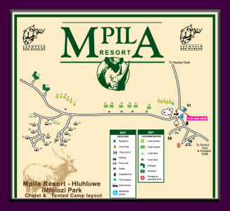 Mpila Umfolozi map