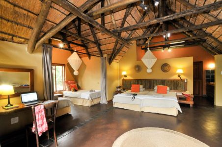 hluhluwe river lodge 4 bed