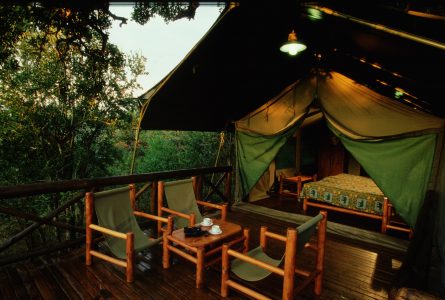 mpila camp 4 bed safari tent