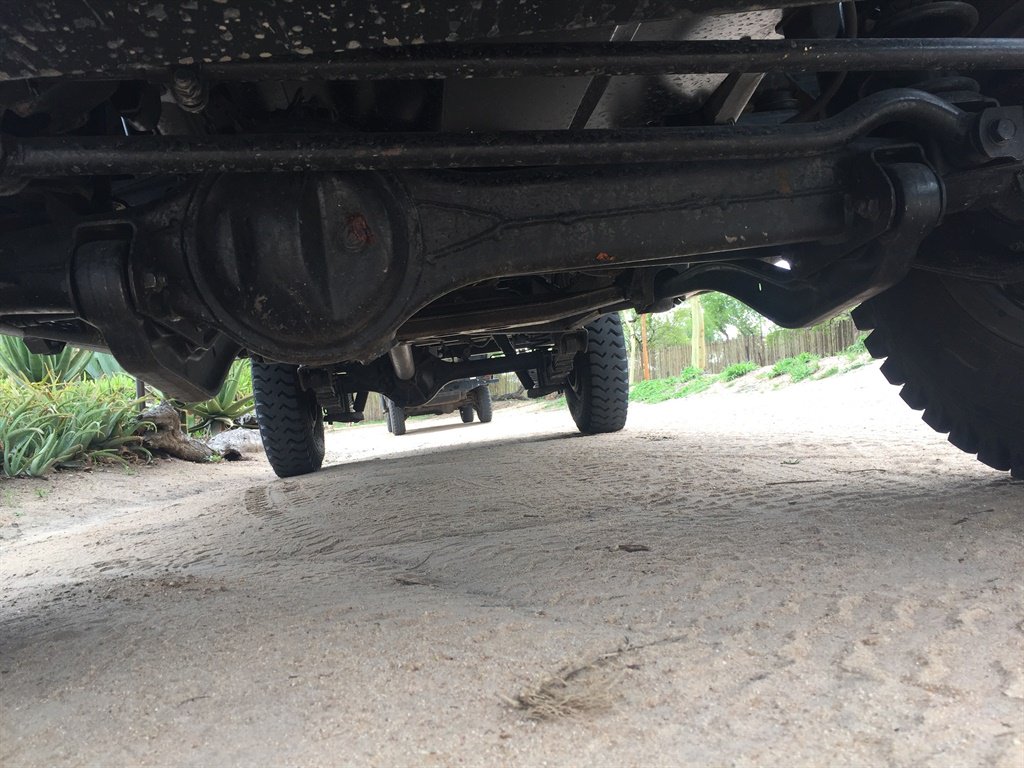 Modified suspension. Photo Justin Glanvill
