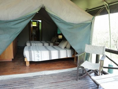 2 bed safari tent